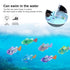 Cat Interactive Electric Fish Toy Water Cat Toy for Indoor Play Swimming Robot Fish Toy for Cat and Dog with LED Light  Pet Toys New Bath Toys Interactive Plastic Fish Toys Electronic Cat Toy Gift to Stimulate Your Pet's Hunter Instincts