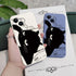 Cat Phone Case For iPhone 14 13 12 11 Pro Max Mini X XR XS 8 7 Plus 6 6S Plus Cover Cute Black Cat Case for iPhone for Teens Men and Women