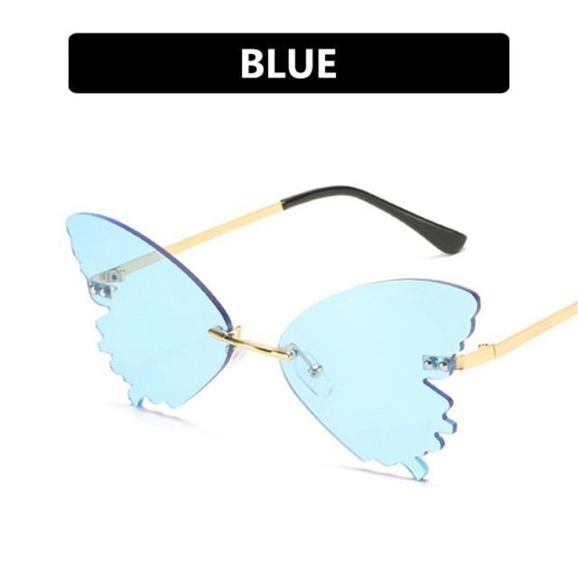 Charming Butterfly Sunglasses Women Luxury Design Glasses Women Summer Oversized Anti-reflective Eyeglasses Women Cool Fashion Trendy Sunglasses