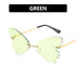 Charming Butterfly Sunglasses Women Luxury Design Glasses Women Summer Oversized Anti-reflective Eyeglasses Women Cool Fashion Trendy Sunglasses