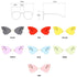 Charming Butterfly Sunglasses Women Luxury Design Glasses Women Summer Oversized Anti-reflective Eyeglasses Women Cool Fashion Trendy Sunglasses