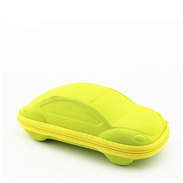 Children Car Shaped Glasses Case Cute Glasses Strage Bag Box Cases Kids Sunglasses Cases Kids Sunglasses Case Cute Car Shaped Spectacle Zipper Hard Eyeglass Case Box Sunglasses Case