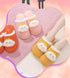 Children's Cotton Slippers Boys And Girls Home Furry Shoes Indoor Warm Shoes Winter Non-slip Cotton Shoes Furry Slippers Memory Foam Anti-Slip House Shoes Comfortable Cotton Slippers Home Bedroom Shoes