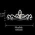 Children Tiaras And Crowns Headband Kids Girls Bridal Crystal Crown Wedding Party Accessories Hair Jewelry Ornaments Headpiece Bride Wedding Rhinestone Tiara Crown Gift Hair Accessories Children Princess Memorial Jewelry