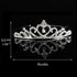 Children Tiaras And Crowns Headband Kids Girls Bridal Crystal Crown Wedding Party Accessories Hair Jewelry Ornaments Headpiece Bride Wedding Rhinestone Tiara Crown Gift Hair Accessories Children Princess Memorial Jewelry