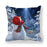 Christmas Pillowcase Holiday Decoration Christmas Santa Pillow Covers Santa Claus Pillow Covers Christmas Sofa Throw Pillow Home Cushion Cover Christmas Snowman Print Pillowcase Letter 45x45CM