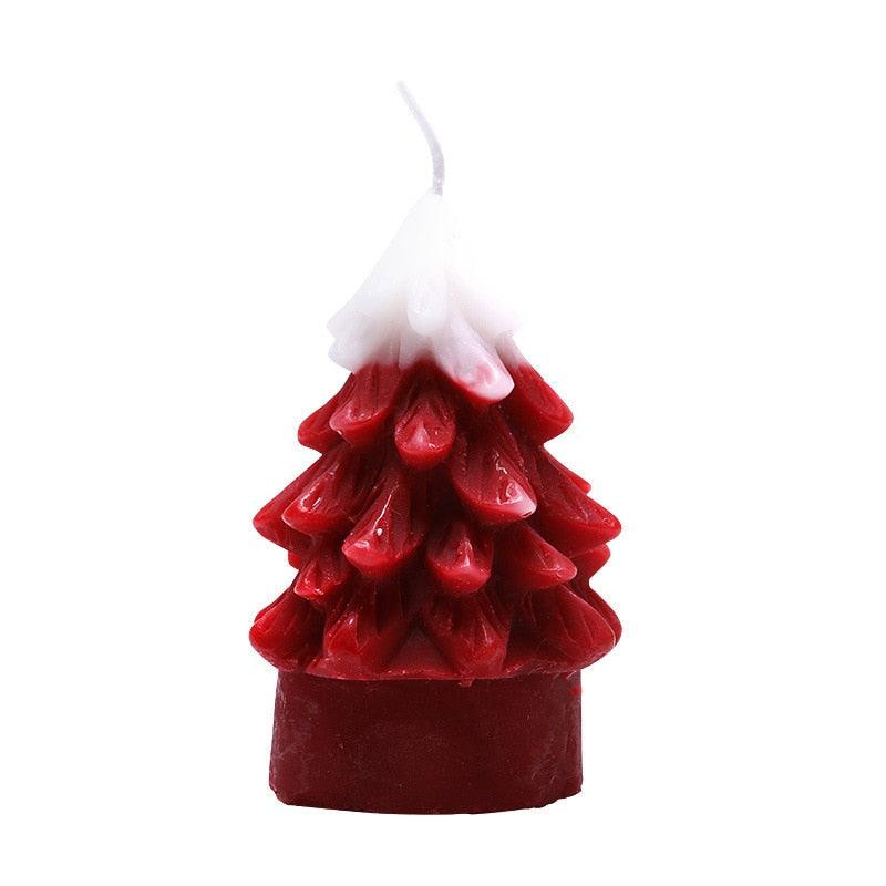 Christmas Pine Cones Candles Pine Cone Candles For Christmas Tree Shape Candle Scented Christmas Candle Christmas Decoration Candle Elk Christmas Tree Scented Candle Home Creative Gifts