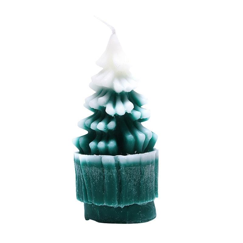 Christmas Pine Cones Candles Pine Cone Candles For Christmas Tree Shape Candle Scented Christmas Candle Christmas Decoration Candle Elk Christmas Tree Scented Candle Home Creative Gifts