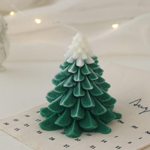 Christmas Pine Cones Candles Pine Cone Candles For Christmas Tree Shape Candle Scented Christmas Candle Christmas Decoration Candle Elk Christmas Tree Scented Candle Home Creative Gifts