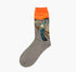 Classic Autumn Winter Retro Personality Art Van Gogh Mural World Famous Oil Painting Female Sock For Men And Women