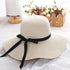 Classic Design Wide Elegant Hat New Simple Foldable Wide Floppy Girls Straw Hat Sun Hat Beach Women Summer Hat UV Protect Travel Cap Lady Cap Female Outdoor Summer Hat