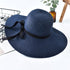 Classic Design Wide Elegant Hat New Simple Foldable Wide Floppy Girls Straw Hat Sun Hat Beach Women Summer Hat UV Protect Travel Cap Lady Cap Female Outdoor Summer Hat