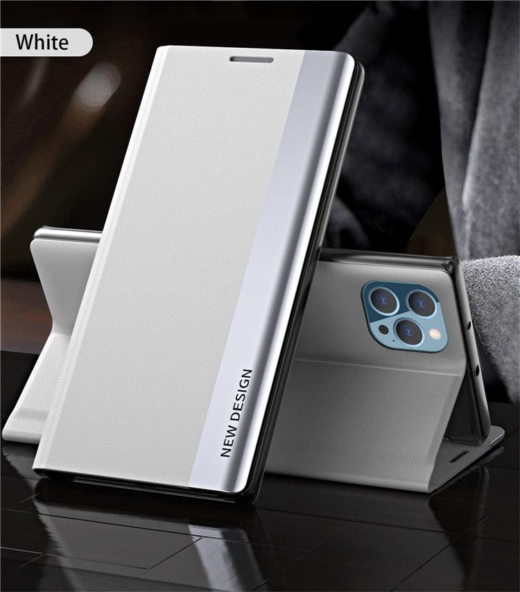 Classic Flip Folio Business Shockproof with Case Cover Flip Magnetic Case For Xiaomi 11T 11Pro Redmi Note 10S 9S 8T Pro Max 10 9A 9C 9T K40 Luxury Stand Book Cover Phone Bag