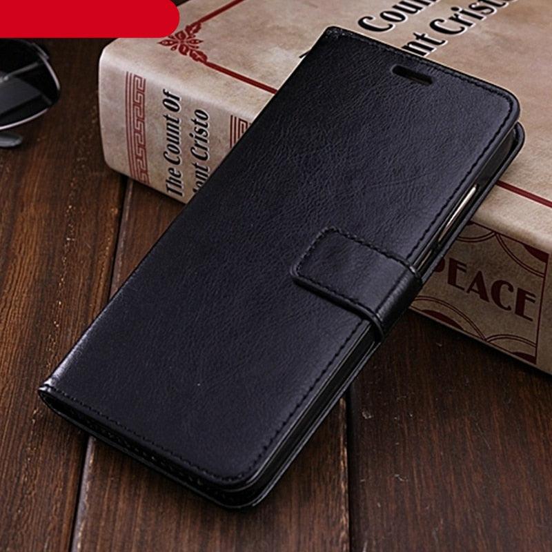 Classic Leather Wallet Flip Cover For XiaoMi RedMi 6A 7A 8A 9A Note 6 7 8 9 Pro 9S 10S Mi 10 Lite 9T A3 Max 3 2 Phone Case Business Fashion PU Leather with Card Holder Flip Phone Cover