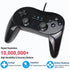 Classic White And Black Wired Pro Remote Game Controller Compatible With PC Laptop - STEVVEX Game - 221, All in one game, all in one game controller, best quality joystick, black gamepad, black joystick, compatible with mobile phone, controller for pc, game, Game Controller, Game Pad, gamepad joystick, games accessories, joystick, joystick for games, pink joystick, white joystick - Stevvex.com