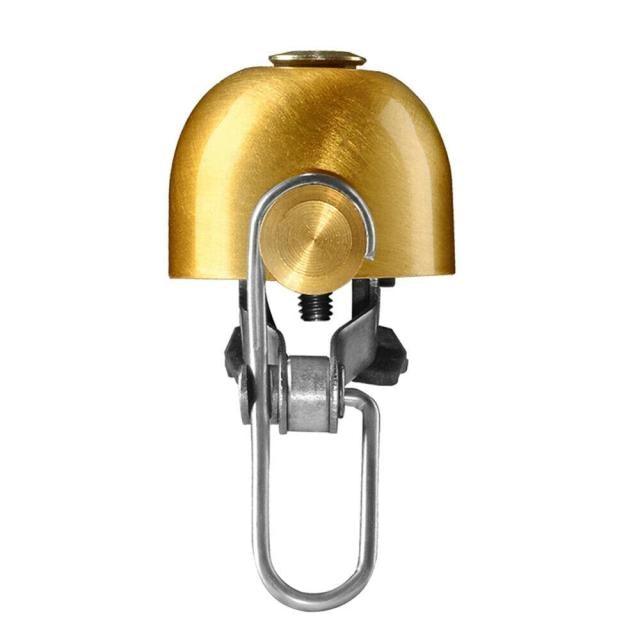 Classical Stainless Bell Cycling Horns Bike Handlebar Bell Horn Crisp Sound Horn Safety Bicycle Bell With Mounting Lock Plates Bike Bell Classic Bicycle Bell For Bike Ring Bell With Loud Sound Bells For Road Mountain Bike Handlebars Adults