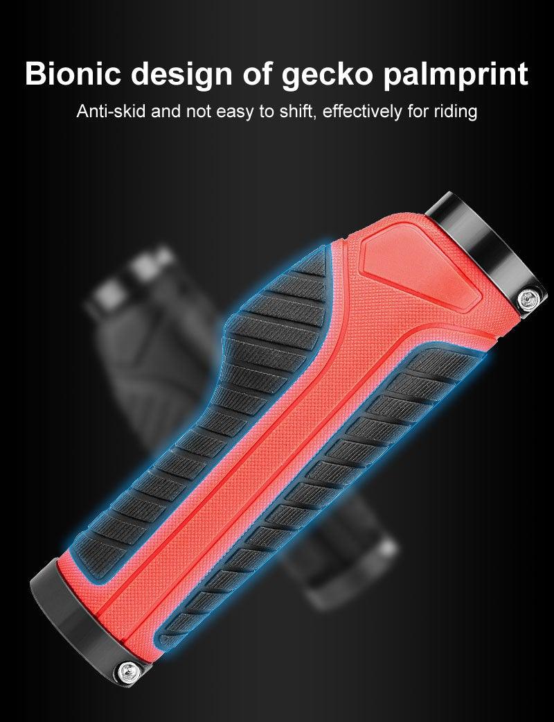 Comfortable Bicycle Handlebars Grip Handles Rubber Integrated Handle Bar Shockproof Anti-Slip Racing Road Bike Grip Anti-Slip Well-Functional Stylish Design Suitable For Performance And Long Riding