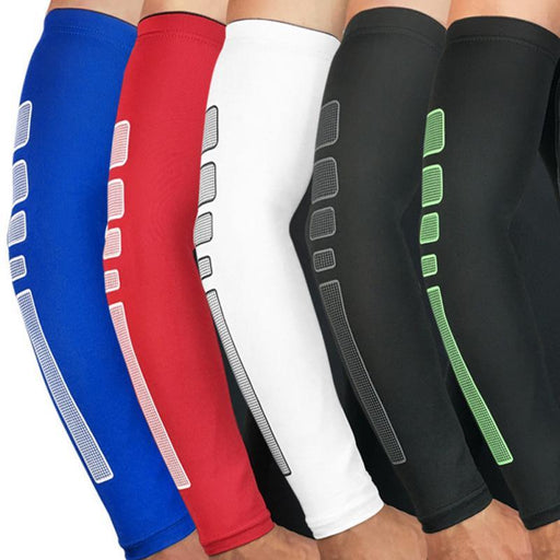 Compression Sleeve Sports Arm Cover Basketball Cycling Arm Warmer Summer Running UV Protection Volleyball UV Sun Protection Cooling Arm Sleeves Compression Sports Cover Up Arm Sleeve For Biking Cycling Outdoor Sports