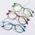 Computer Glasses Unisex Fashion Anti Blue Light Reading Glasses Portable Glasses High Definition Ultralight PC Frames Classic Eyeglasses Vision with Spring Hinges Nerd Reading Gaming Glasses  Care +1.0~+4.0