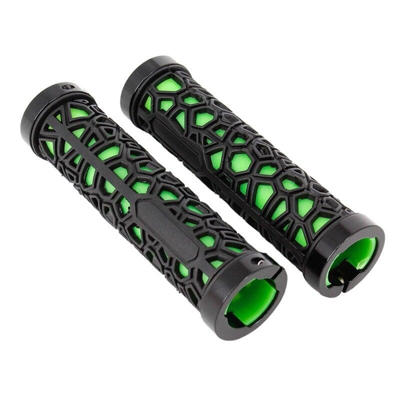 Cool Bicycle Lock On Comfort Rubber Handle Grips Bike Handlebar Grips Non Slip Soft Rubber Mountain Bicycle Handlebar Bike Handle Grips Rubber Mushroom Bicycle Grips