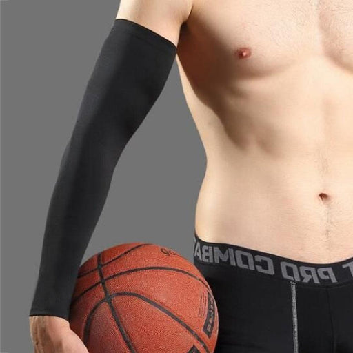 Cooling Arm Sleeves For Men Women Outdoor UV Protection Sports Sleeves For Basketball Football Volleyball Cycling  UV Protection Cooling Arm Sleeves Sunblock Long Sun Sleeves Hands Arm Covers Long Sleeve For Outdoor Activity