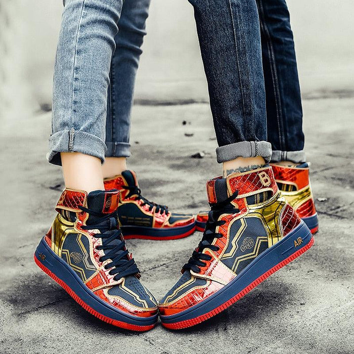 Couple Fashion High Quality Mens Sneakers Women Classic Multicolor Casual Shoes Spring Autumn Vulcanized Mens Sports Walking Jogging Non Slip Athletic Mens Sneakers