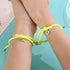 Couples Bracelets Best Friend Bracelet Fluorescent Luminous Shiny Bracelet Rope Weaving Magnet Attract Couple Bracelets With Charms Mutual Attraction Adjustable Bracelet Jewelry Gifts Set For Friendship Women Men