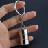 Creative Gift Car Metal Keychain Turbo Gear Hub Pendant Brake Disc Shock Absorber Pendant Alloy Short Quick Shifter Key Chain Ring Charming Auto Rainbow Metal Pendant Keyring Wheel Rim Tire Rotary Engine Keyring