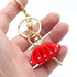 Creative Jewelry Pendant Key Ring Alloy Rhinestone Butterfly Fairy Key Ring Handbag Pendant Car Key Ring Female Jewelry Gift Butterfly Wing Fairy Keychain Rhinestone Dancing Ballet Car Keychain