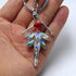 Creative Jewelry Pendant Key Ring Alloy Rhinestone Butterfly Fairy Key Ring Handbag Pendant Car Key Ring Female Jewelry Gift Butterfly Wing Fairy Keychain Rhinestone Dancing Ballet Car Keychain