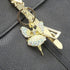 Creative Jewelry Pendant Key Ring Alloy Rhinestone Butterfly Fairy Key Ring Handbag Pendant Car Key Ring Female Jewelry Gift Butterfly Wing Fairy Keychain Rhinestone Dancing Ballet Car Keychain