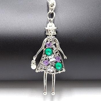 Creative Jewelry Pendant Key Ring Alloy Rhinestone Butterfly Fairy Key Ring Handbag Pendant Car Key Ring Female Jewelry Gift Butterfly Wing Fairy Keychain Rhinestone Dancing Ballet Car Keychain