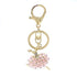 Creative Jewelry Pendant Key Ring Alloy Rhinestone Butterfly Fairy Key Ring Handbag Pendant Car Key Ring Female Jewelry Gift Butterfly Wing Fairy Keychain Rhinestone Dancing Ballet Car Keychain