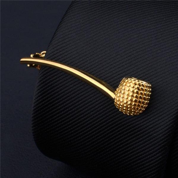 Creative Metal Necktie Bar Formal Shirt Classic Men Tie Clips Elegant Fashion Formal Professional Simple Tie Bar Clips Beautiful Designs Wedding Ceremony Gold Tie Pin Unisex Party Gifts Fashion Tie Clips