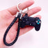 Creative PVC Simulation Joystick Game Machine Handle Keychain Video Game Controller Keychains Game Controller Handle Key Ring Video Game Keychain Pendant For Video Game Party Favors Model Key Chain Pendant Men Women Holder Trinket Gift