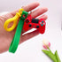 Creative PVC Simulation Joystick Game Machine Handle Keychain Video Game Controller Keychains Game Controller Handle Key Ring Video Game Keychain Pendant For Video Game Party Favors Model Key Chain Pendant Men Women Holder Trinket Gift