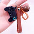 Creative PVC Simulation Joystick Game Machine Handle Keychain Video Game Controller Keychains Game Controller Handle Key Ring Video Game Keychain Pendant For Video Game Party Favors Model Key Chain Pendant Men Women Holder Trinket Gift