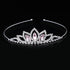 Crystal Glass Crown Headband Children Girl Princess Crown Headdress Wedding Hair Accessories Party Gifts  Wedding Crown Bridal Headwear Princess Girl Woman Rhinestones Crystal Tiaras Gold Bride Crowns