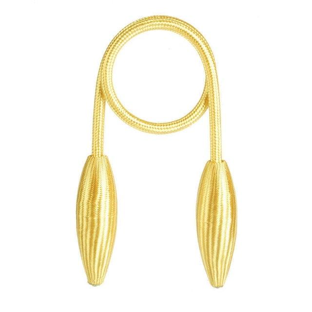 Curtain Tieback High Quality Holder Hook Buckle Clip Polyester Pretty And Fashion Decorative Home Accessories Curtain Tiebacks Clips Creative Window Drape Twist Tie Backs European Style Custom Made Curtain Holders Decorative 57cm