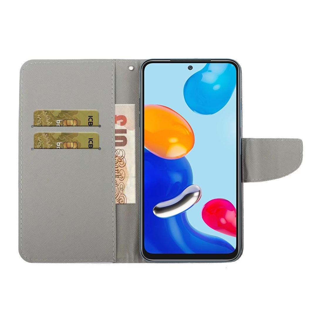 Cute Animals Printed Wallet Case for Redmi Note 11 11 Pro 10 9 8 7 Pro PU Leather Flip Cover For Redmi 10C 10A 10 9C 9A 8A 7A Shockproof Magnetic Clasp Closure Protective Flip Phone Cover with Card Slots