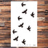 Cute Black Birds Temporary Waterproof Stickers Tattoo Flower Body Elegant Bird Butterfly Style For Womens - STEVVEX Beauty - 103, Animal Tattoo, Arm Tattoo, Back Tattoo, Beauty, Big Flowers Tattoo, Big Tattoo, Bird Tattoo, Black Tattoos, Body Tattoo, Butterfly Tattoo, Colorful Tattoo, Fashion Tattoo, Feather Tattoo, Flower Tattoo, Girls Tattoo, Leg Tattoo, Luxury Tattoo, Small Tattoo, Stylish Tattoo, Tattoo, Tiger Tattoo, Waterproof Tattoo, Women Tattoo - Stevvex.com