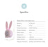 Cute Bunny Ear LED Digital Alarm Clock Electronic Kids Alarm Clock for Kids Children's Alarm Clocks for Girls Boys Bedroom Night Light for Kids Touch Control and Snoozing with USB Sound Control Rabbit Night Lamp Desk Clock Home Decoration