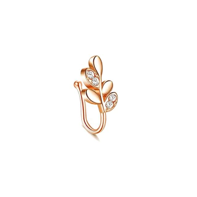 Cute Bunny Nose Ring Clip On Nose Cross Stainless Steel Heart Non Piercing Butterfly Nose Cuff Clip Cuff Clip Brand Design Bunny Nose Non Pierced Without Hole Nose Ring Clip On Nose Hoop Ring Stainless Steel Non-Piercing Jewelry Piercing Nez