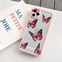 Cute Butterfly Pattern Phone Case For iphone 11 12 13 14 Pro Max X XS XR 7 8 Plus SE2 Hard Matte Shockproof Back Cover Clear Matte Soft Bumper Case Cute Animal Print Pattern Design Women Girls Teen Hard PC Back Protective Phone Cover