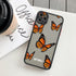 Cute Butterfly Pattern Phone Case For iphone 11 12 13 14 Pro Max X XS XR 7 8 Plus SE2 Hard Matte Shockproof Back Cover Clear Matte Soft Bumper Case Cute Animal Print Pattern Design Women Girls Teen Hard PC Back Protective Phone Cover