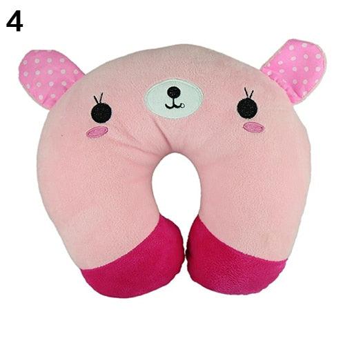 Cute Cartoon Animals U Shaped Pillow Toddler Neck Pillow Travel Car Neck Rest Pillow Support Head Rest Cushion Panda Cat Bear Rabbit Pig Kids Travel Pillow Toddler Neck Pillow U-Shaped Animal Kids Neck Pillow With 3D Embroidery For Airplane - ALLURELATION - 552, Animal Kids Neck Pillow, Animals Pillow, Animals U Shaped Pillow, Car Neck Rest, Car Pillows, Kids Neck Pillow, Neck Rest, Pillow Toddler, Rest Cushion, Travel Car Neck Rest, Travel Pillows, U Shaped Pillow - Stevvex.com