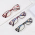 Cute Clear Optical Glasses Frame Women Square Frame Retro Eyeglasses High Definition Reading Glasses Unisex Anti Blue Light Eyeglasses Ultra Light PC Frames Glasses Vision Care Eyewear +1.00~4.00