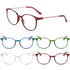 Cute Clear Optical Glasses Frame Women Square Frame Retro Eyeglasses High Definition Reading Glasses Unisex Anti Blue Light Eyeglasses Ultra Light PC Frames Glasses Vision Care Eyewear +1.00~4.00