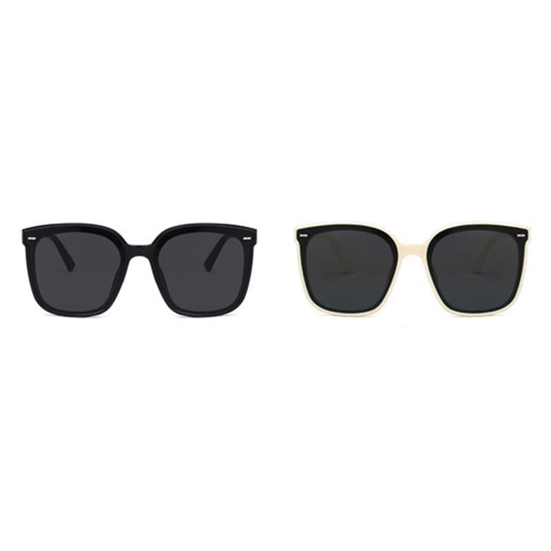 Cute Design Stylish Female Big Face Thin Square Shape Sunglasses Round Shape Face Glasses Trendy Retro Style Sunglasses For Men & Women UV400 Glasses