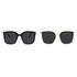 Cute Design Stylish Female Big Face Thin Square Shape Sunglasses Round Shape Face Glasses Trendy Retro Style Sunglasses For Men & Women UV400 Glasses